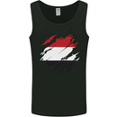 Torn Yemen Flag Yemeni Day Football Mens Vest Tank Top Black