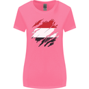 Torn Yemen Flag Yemeni Day Football Womens Wider Cut T-Shirt Azalea