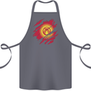 Torn  Kyrgyzstan Flag Kyrgyz Day Football Cotton Apron 100% Organic Steel