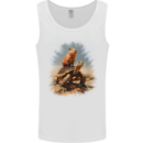 Tortoise and Capybara Mens Vest Tank Top White