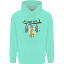 Tough Night Funny Dog Bat Hangover Alcohol Beer Childrens Kids Hoodie Peppermint