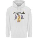 Tough Night Funny Dog Bat Hangover Alcohol Beer Childrens Kids Hoodie White