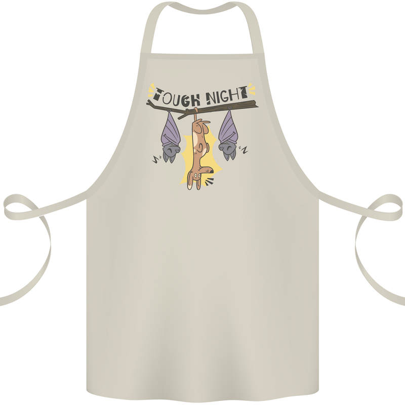 Tough Night Funny Dog Bat Hangover Alcohol Beer Cotton Apron 100% Organic Natural