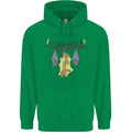 Tough Night Funny Dog Bat Hangover Alcohol Beer Mens 80% Cotton Hoodie Irish Green