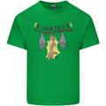 Tough Night Funny Dog Bat Hangover Alcohol Beer Mens Cotton T-Shirt Tee Top Irish Green