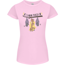 Tough Night Funny Dog Bat Hangover Alcohol Beer Womens Petite Cut T-Shirt Light Pink