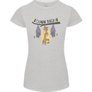 Tough Night Funny Dog Bat Hangover Alcohol Beer Womens Petite Cut T-Shirt Sports Grey