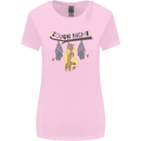 Tough Night Funny Dog Bat Hangover Alcohol Beer Womens Wider Cut T-Shirt Light Pink
