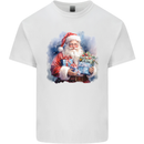 Traditional Santa Christmas Design Xmas Kids T-Shirt Childrens White