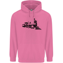 Trains Locomotive Steam Engine Trainspotting Mens 80% Cotton Hoodie Azelea