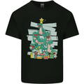 Tree Rex Funny Christmas T-Rex Dinosaur Kids T-Shirt Childrens Black