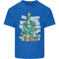 Tree Rex Funny Christmas T-Rex Dinosaur Kids T-Shirt Childrens Royal Blue