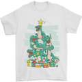 Tree Rex Funny Christmas T-Rex Dinosaur Mens T-Shirt 100% Cotton White