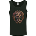 Tree Skull Mens Vest Tank Top Black