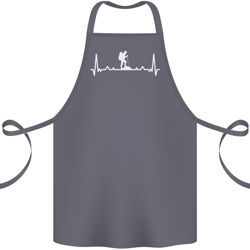 Trekking ECG Walking Rambling Hiking Pulse Cotton Apron 100% Organic Steel