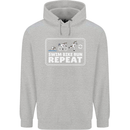 Triathlon Running Swimming Cycling Unicorn Childrens Kids Hoodie Sports Grey