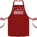 Triathlon Running Swimming Cycling Unicorn Cotton Apron 100% Organic Maroon