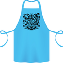 Tribal Triathlon Swimming Running Cycling Cotton Apron 100% Organic Turquoise
