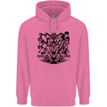 Tribal Triathlon Swimming Running Cycling Mens 80% Cotton Hoodie Azelea