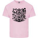 Tribal Triathlon Swimming Running Cycling Mens Cotton T-Shirt Tee Top Light Pink