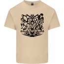Tribal Triathlon Swimming Running Cycling Mens Cotton T-Shirt Tee Top Sand
