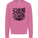 Tribal Triathlon Swimming Running Cycling Mens Sweatshirt Jumper Azalea