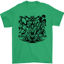 Tribal Triathlon Swimming Running Cycling Mens T-Shirt 100% Cotton Irish Green