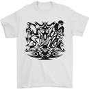 Tribal Triathlon Swimming Running Cycling Mens T-Shirt 100% Cotton White