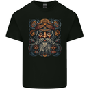 Tribal Viking Pagan Odin Warrior Kids T-Shirt Childrens Black