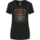 Tribal Viking Pagan Odin Warrior Womens Wider Cut T-Shirt Black