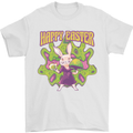Trippy Easter Magic Mushrooms LSD Mens T-Shirt 100% Cotton White