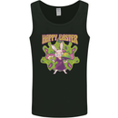 Trippy Easter Magic Mushrooms LSD Mens Vest Tank Top Black