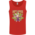 Trippy Easter Magic Mushrooms LSD Mens Vest Tank Top Red