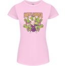 Trippy Easter Magic Mushrooms LSD Womens Petite Cut T-Shirt Light Pink