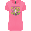 Trippy Easter Magic Mushrooms LSD Womens Wider Cut T-Shirt Azalea