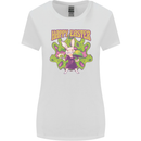 Trippy Easter Magic Mushrooms LSD Womens Wider Cut T-Shirt White