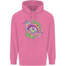 Trippy Magic Mushroom Eye LSD Festivals Mens 80% Cotton Hoodie Azelea