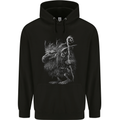 Troll Hobgoblin Goblin Fantasy SCI-FI Mens 80% Cotton Hoodie Black