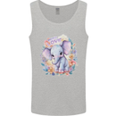 Trunk Love Cute Elephant Mens Vest Tank Top Sports Grey