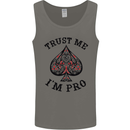 Trust Me I'm a Poker Pro Mens Vest Tank Top Charcoal