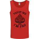 Trust Me I'm a Poker Pro Mens Vest Tank Top Red