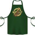 Tuba Brass Musical Instrument Jazz Cotton Apron 100% Organic Forest Green