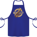 Tuba Brass Musical Instrument Jazz Cotton Apron 100% Organic Royal Blue