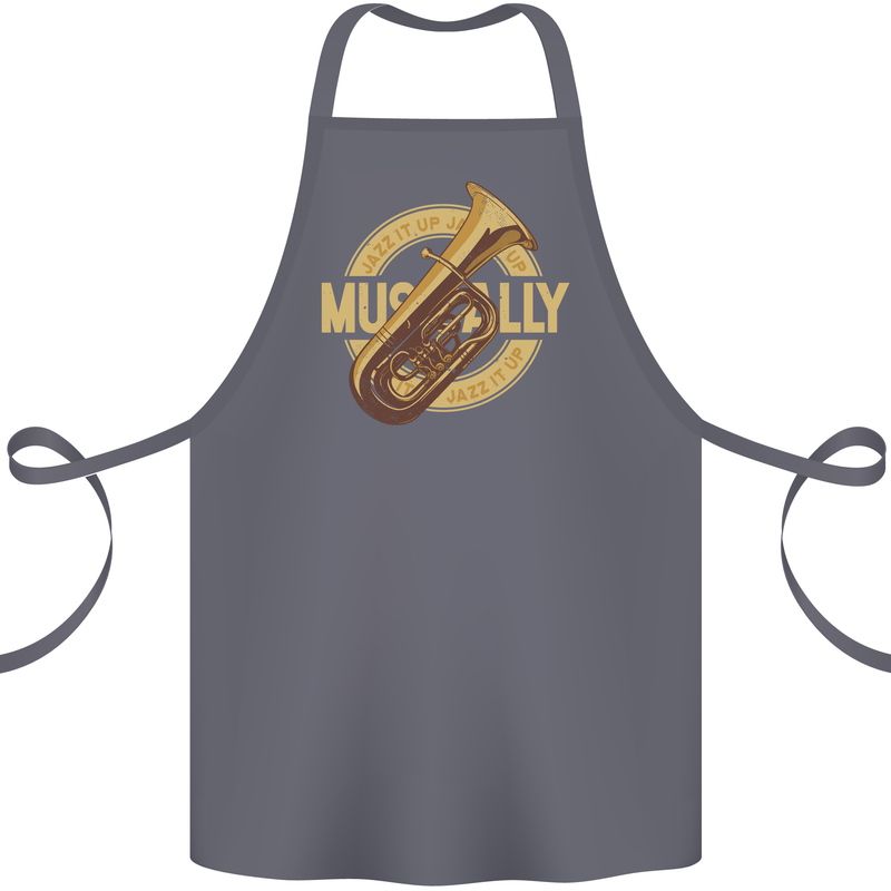 Tuba Brass Musical Instrument Jazz Cotton Apron 100% Organic Steel