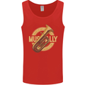 Tuba Brass Musical Instrument Jazz Mens Vest Tank Top Red