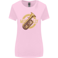 Tuba Brass Musical Instrument Jazz Womens Wider Cut T-Shirt Light Pink