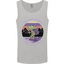 Turtle Hiking Trekking Tortoise Camping Mens Vest Tank Top Sports Grey