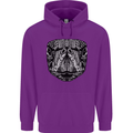 Turtle Mandala Art Tortoise Childrens Kids Hoodie Purple