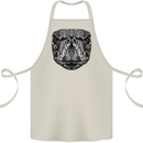 Turtle Mandala Art Tortoise Cotton Apron 100% Organic Natural