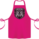 Turtle Mandala Art Tortoise Cotton Apron 100% Organic Pink